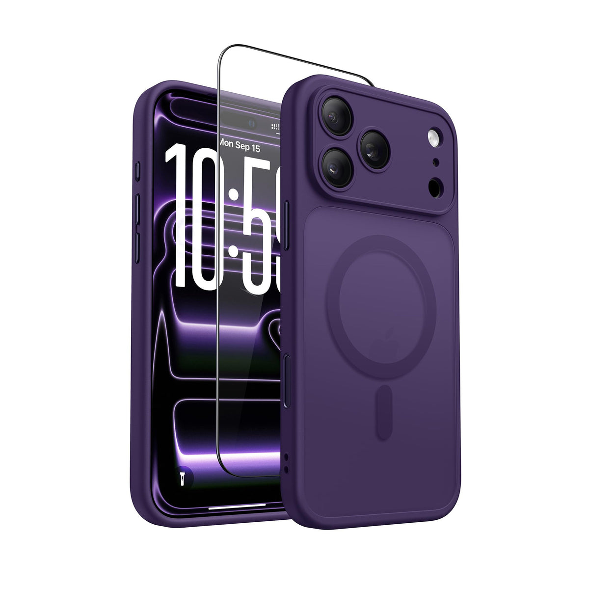 Magnetic Shockproof for iPhone 18 Pro Max, Coastal Blue