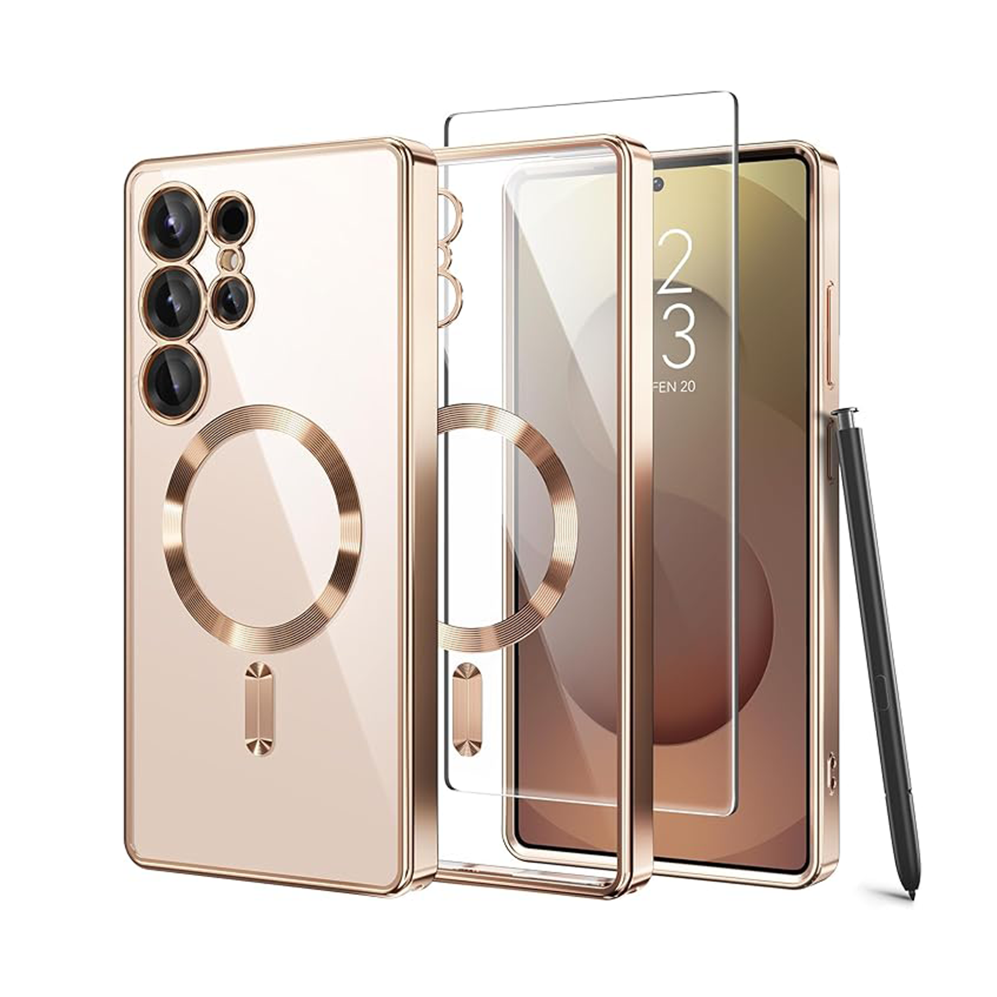 Magnetic Case Compatible with Samsung Galaxy S25 Ultra