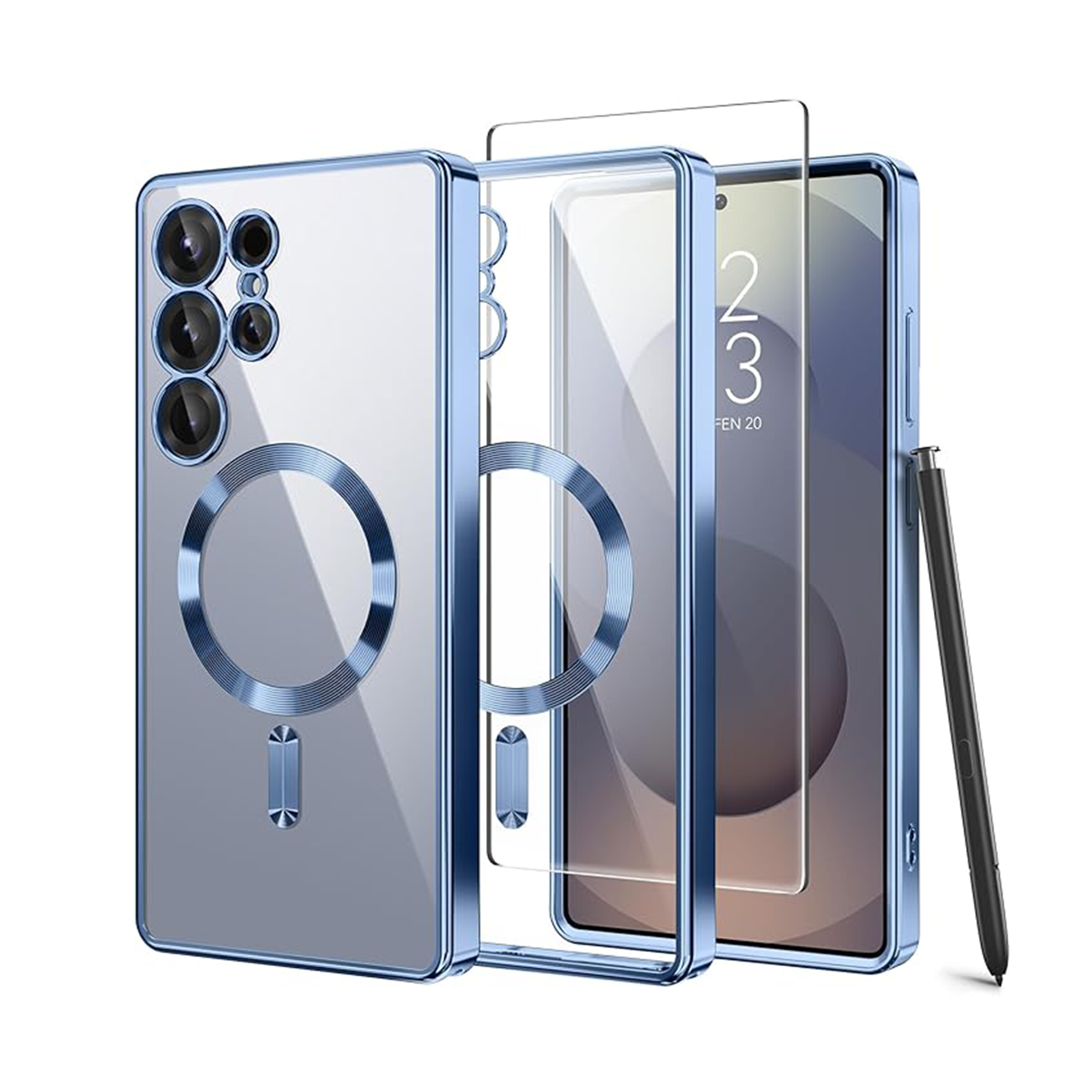 Magnetic Case Compatible with Samsung Galaxy S25 Ultra