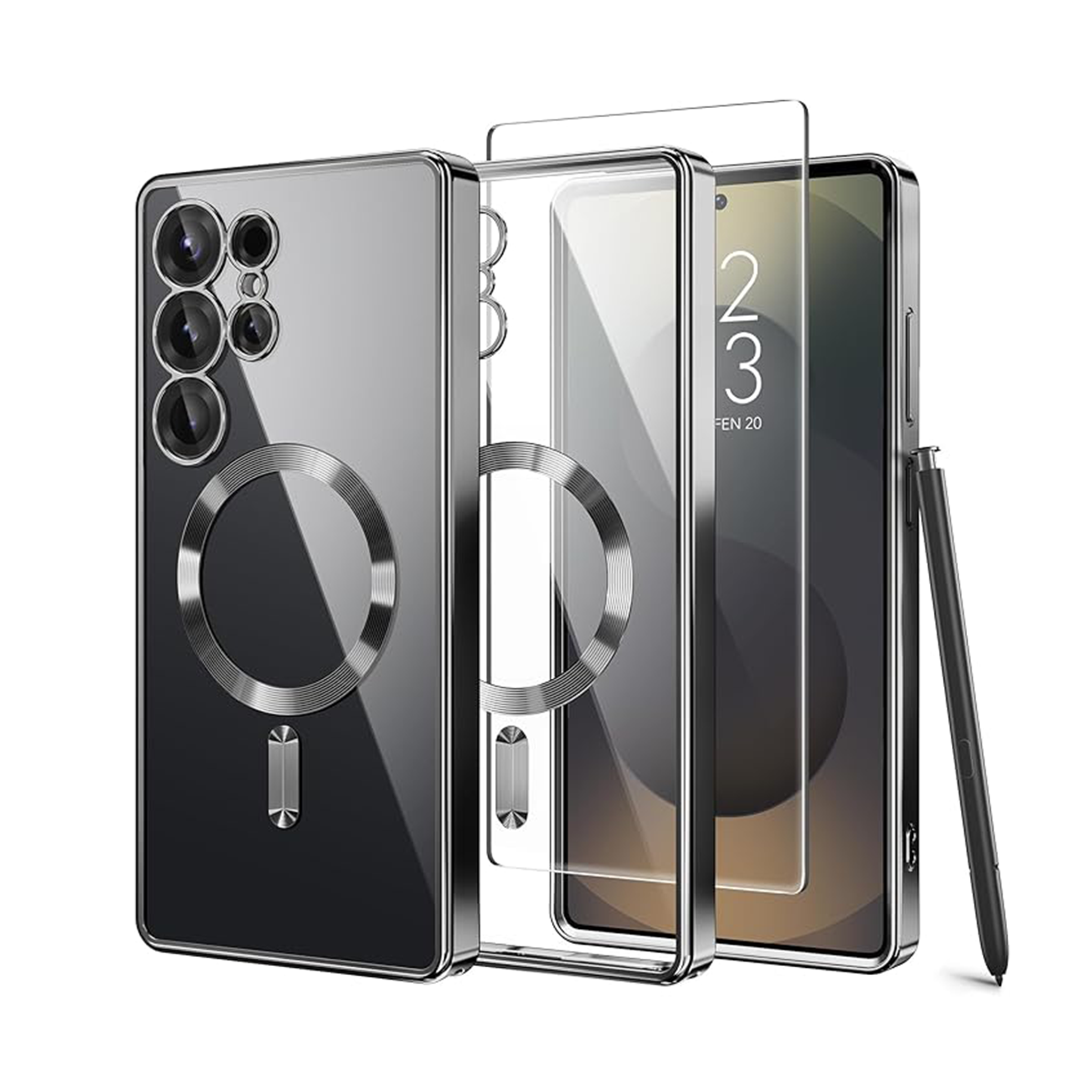Magnetic Case Compatible with Samsung Galaxy S25 Ultra