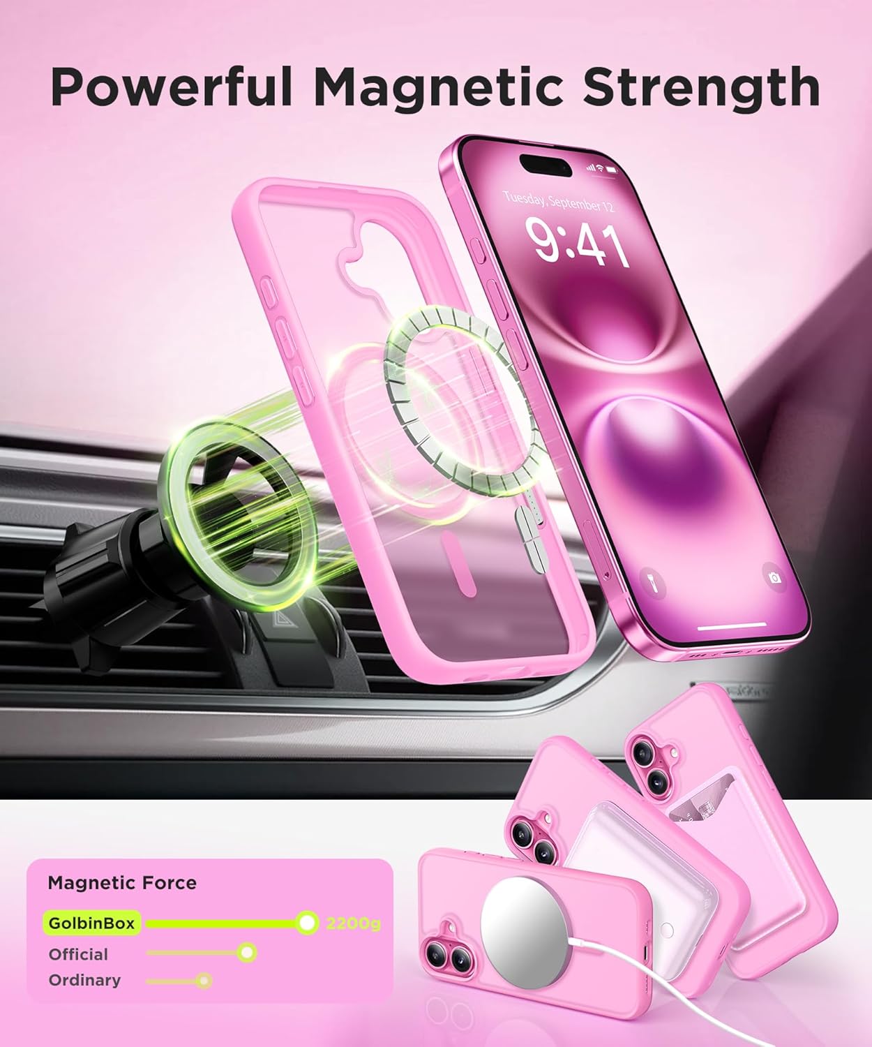 GolbinBox Magnetic for iPhone 16 Case