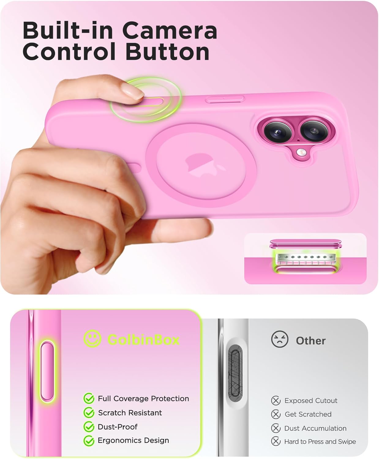 GolbinBox Magnetic for iPhone 16 Case