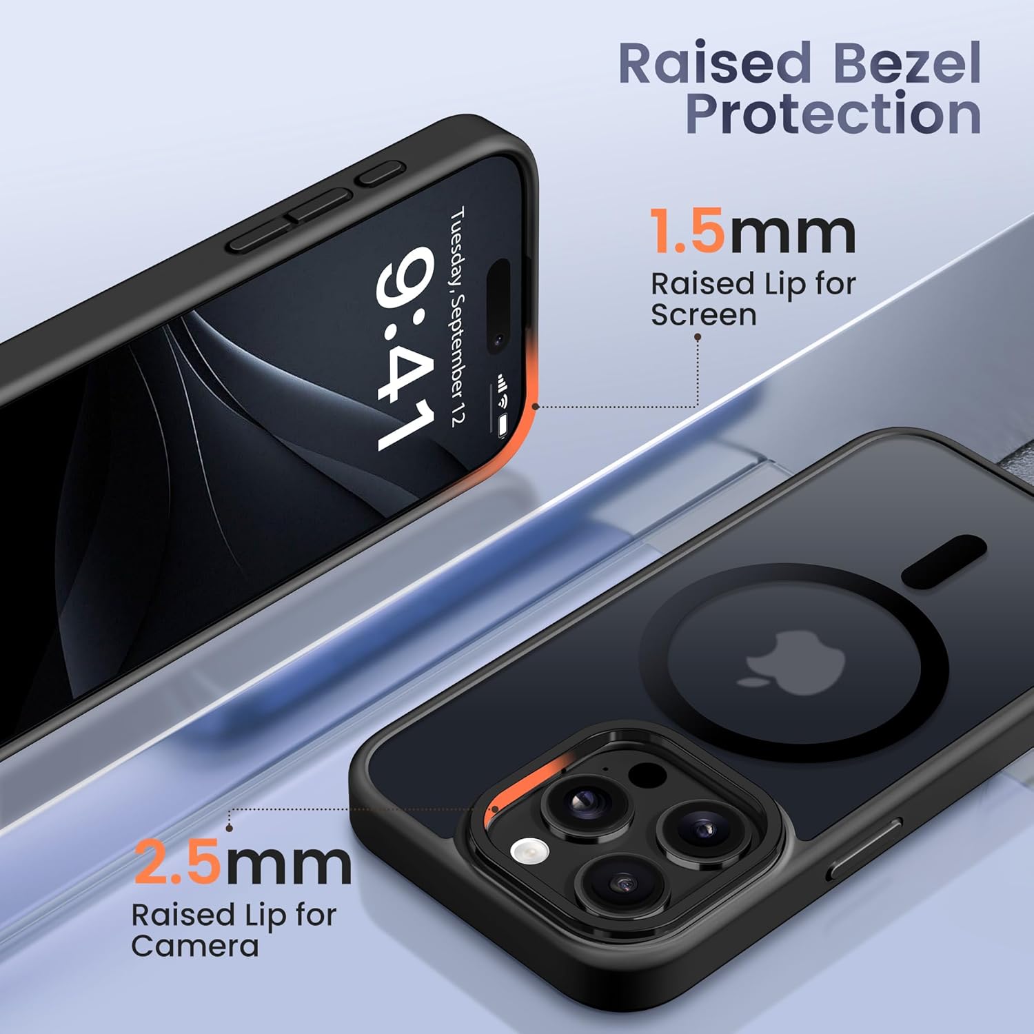 GolbinBox for iPhone 15 Pro Max Case, Compatible with Magsafe