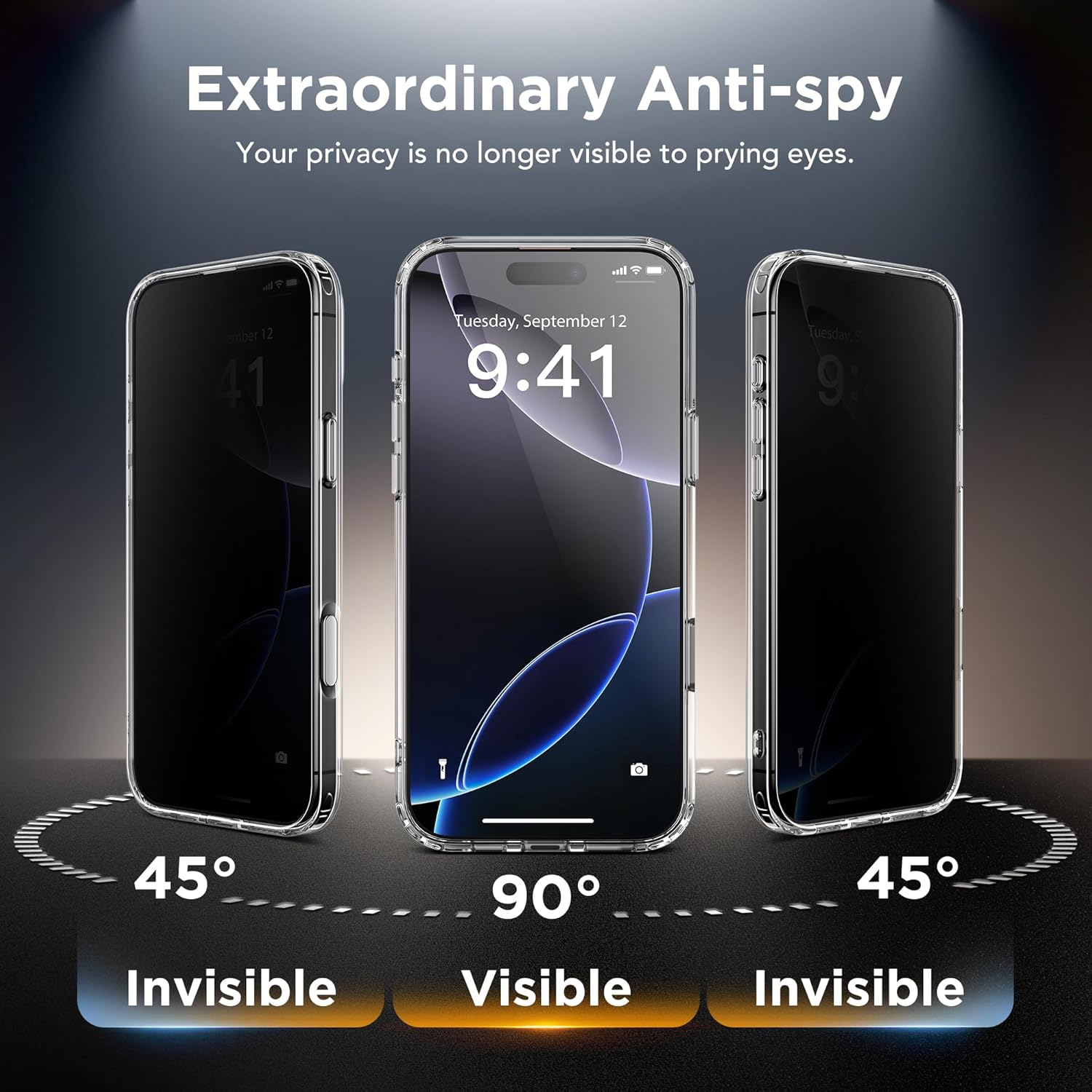 GolbinBox Magnetic for iPhone 16 Pro Max Case Clear with Camera Control Button