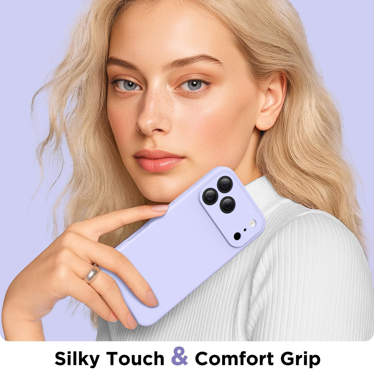 GolbinBox Magnetic for iPhone 18 Pro Case, Lilac