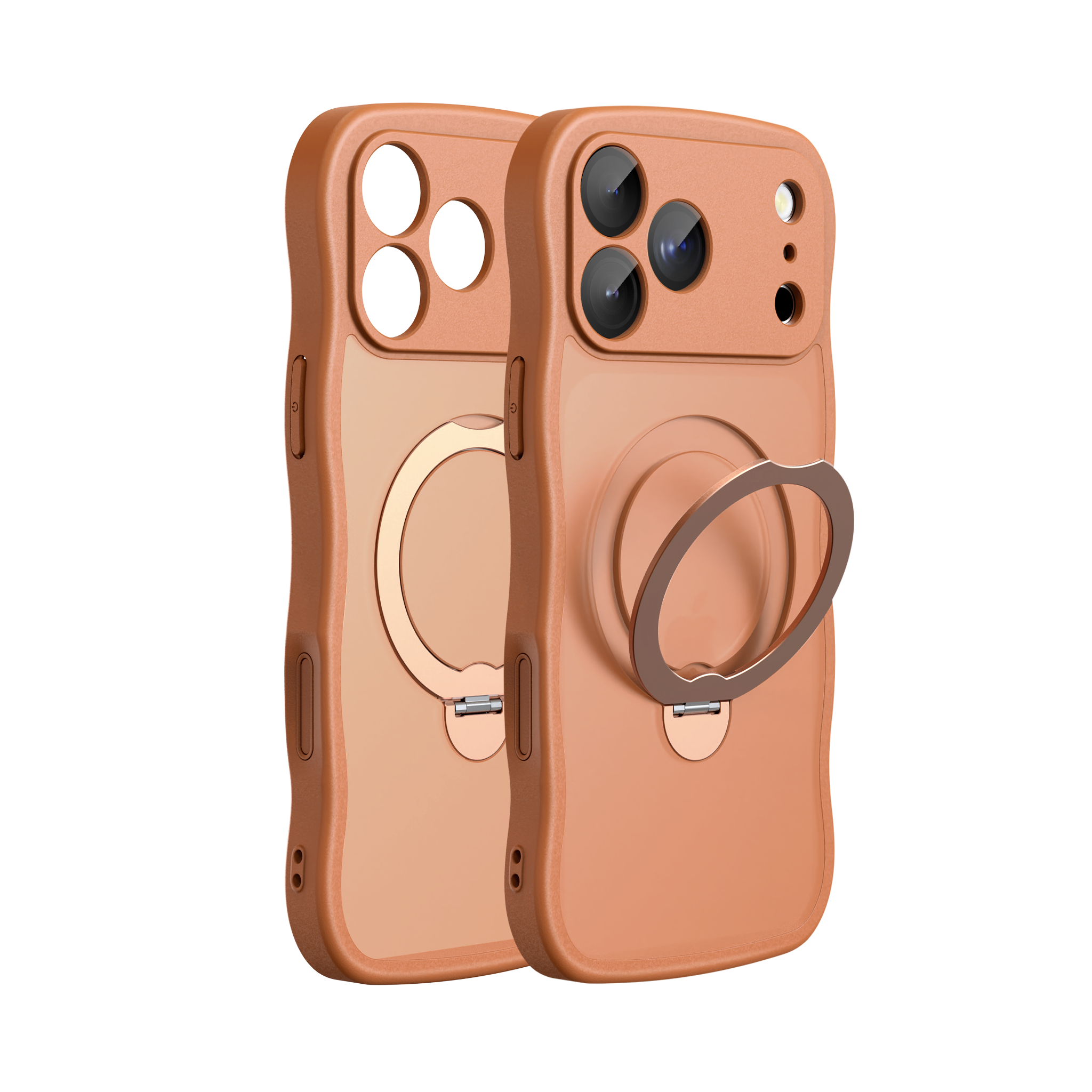 iPhone 17 Pro Max Case Wave Edge with Stand