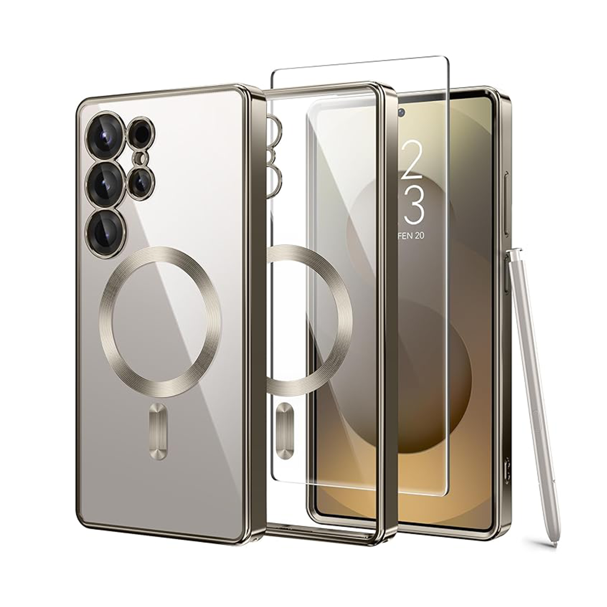 Magnetic Case Compatible with Samsung Galaxy S25 Ultra