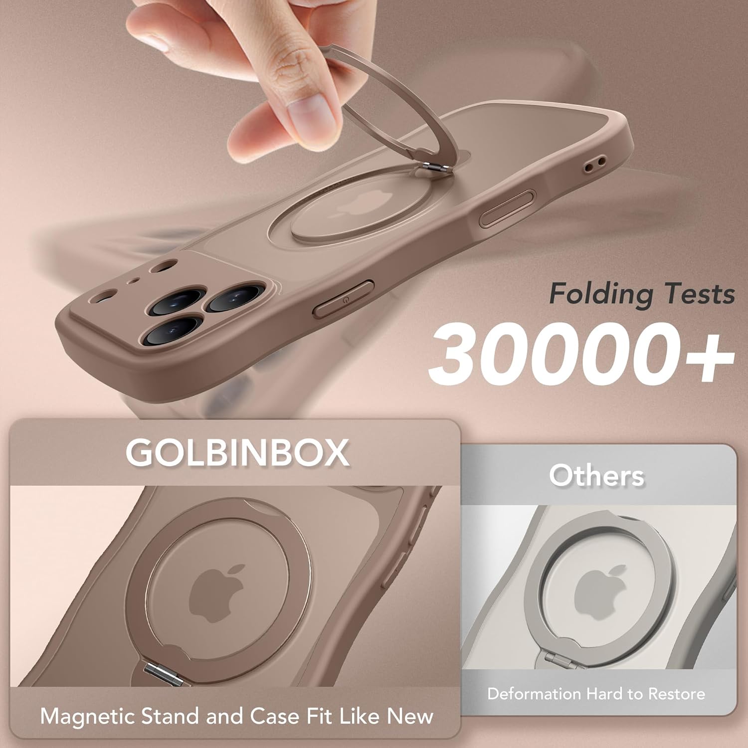 iPhone 17 Pro Max Wave Translucent Matte Case
