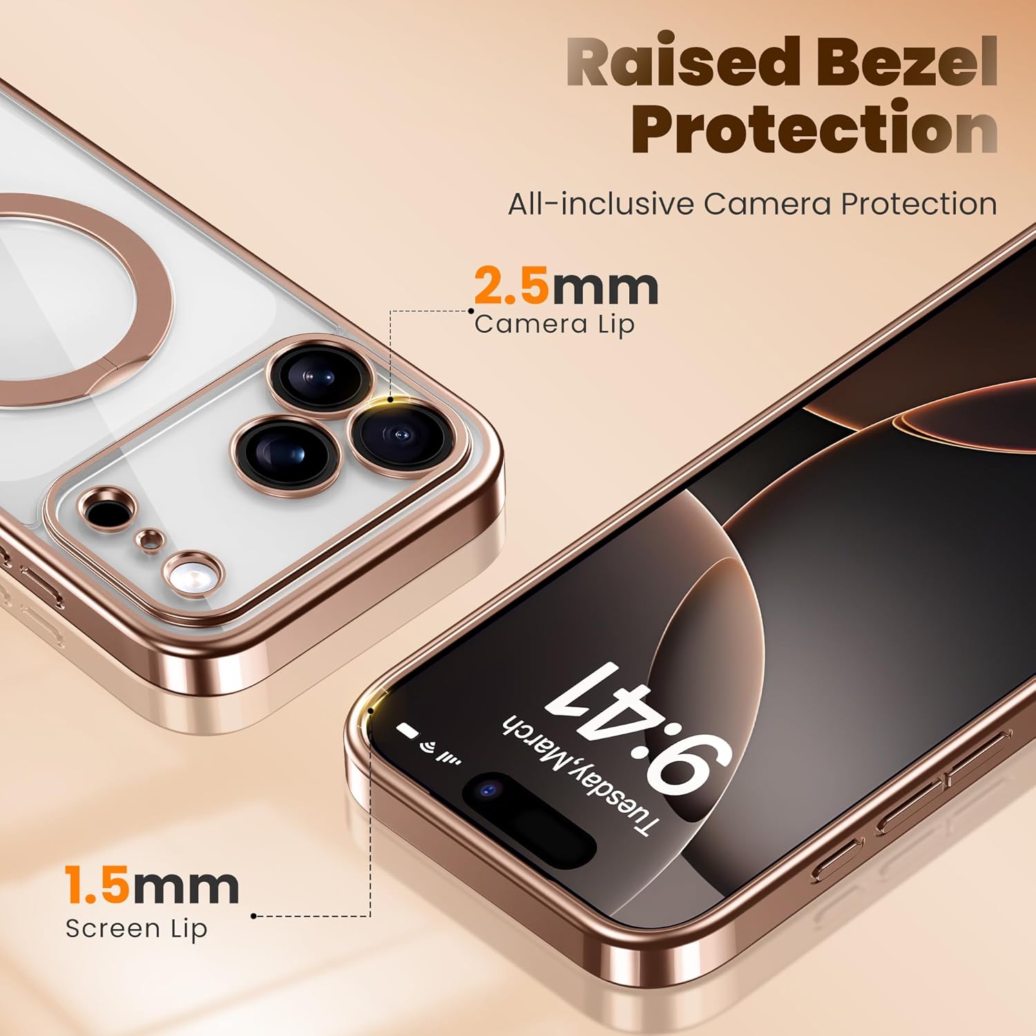 iPhone 17 Pro Case with Magnetic Stand