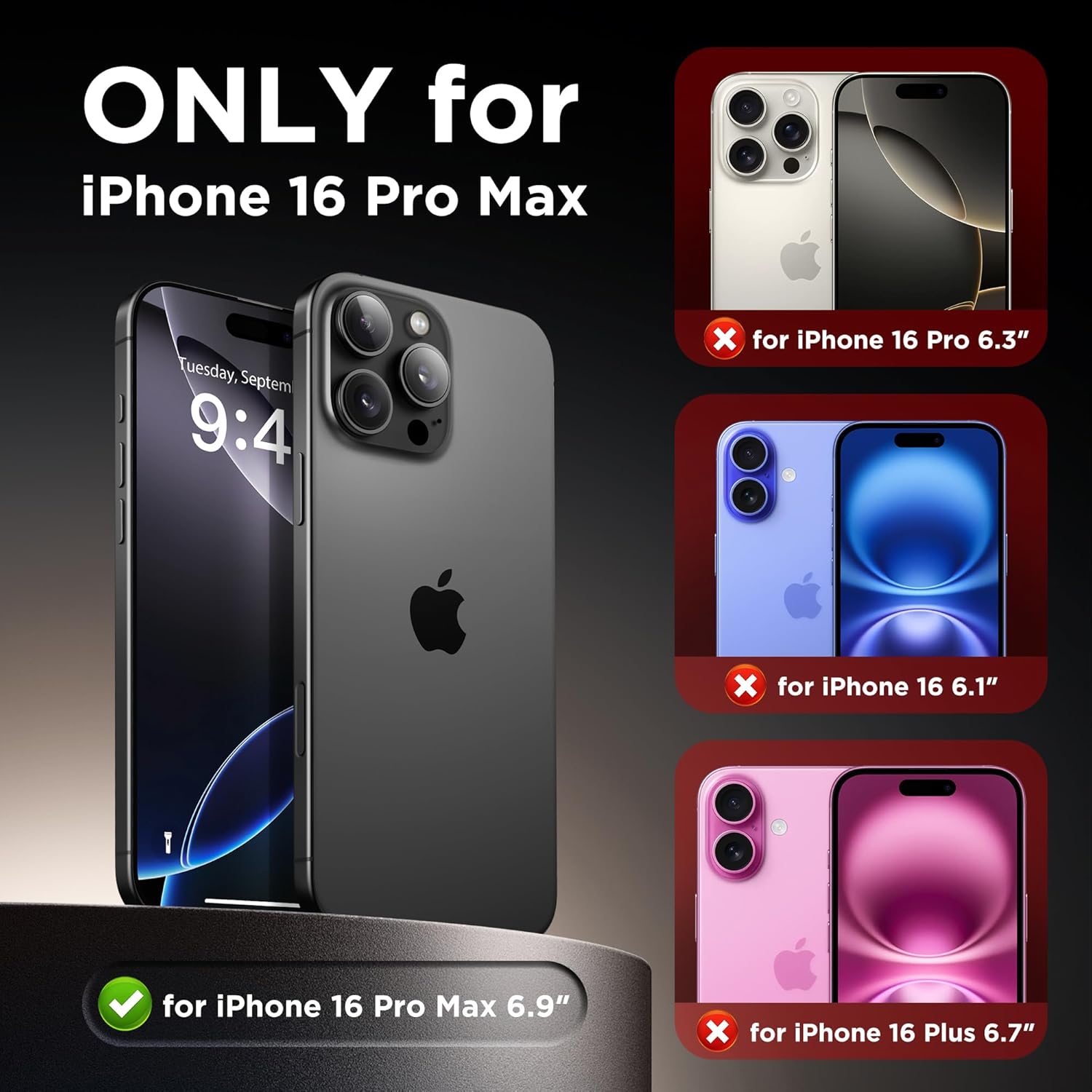GolbinBox Magnetic for iPhone 16 Pro Max Case