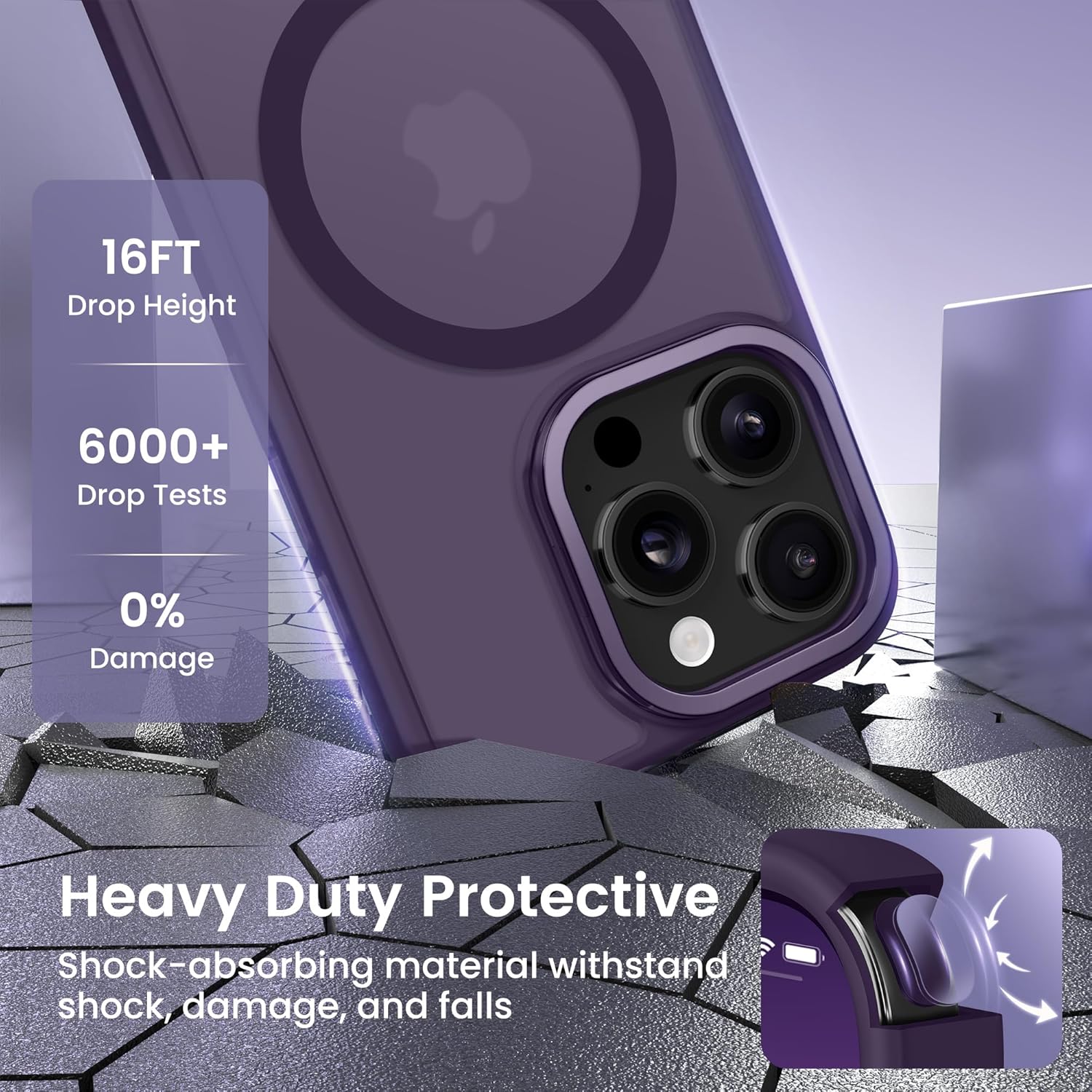 GolbinBox for iPhone 15 Pro Case