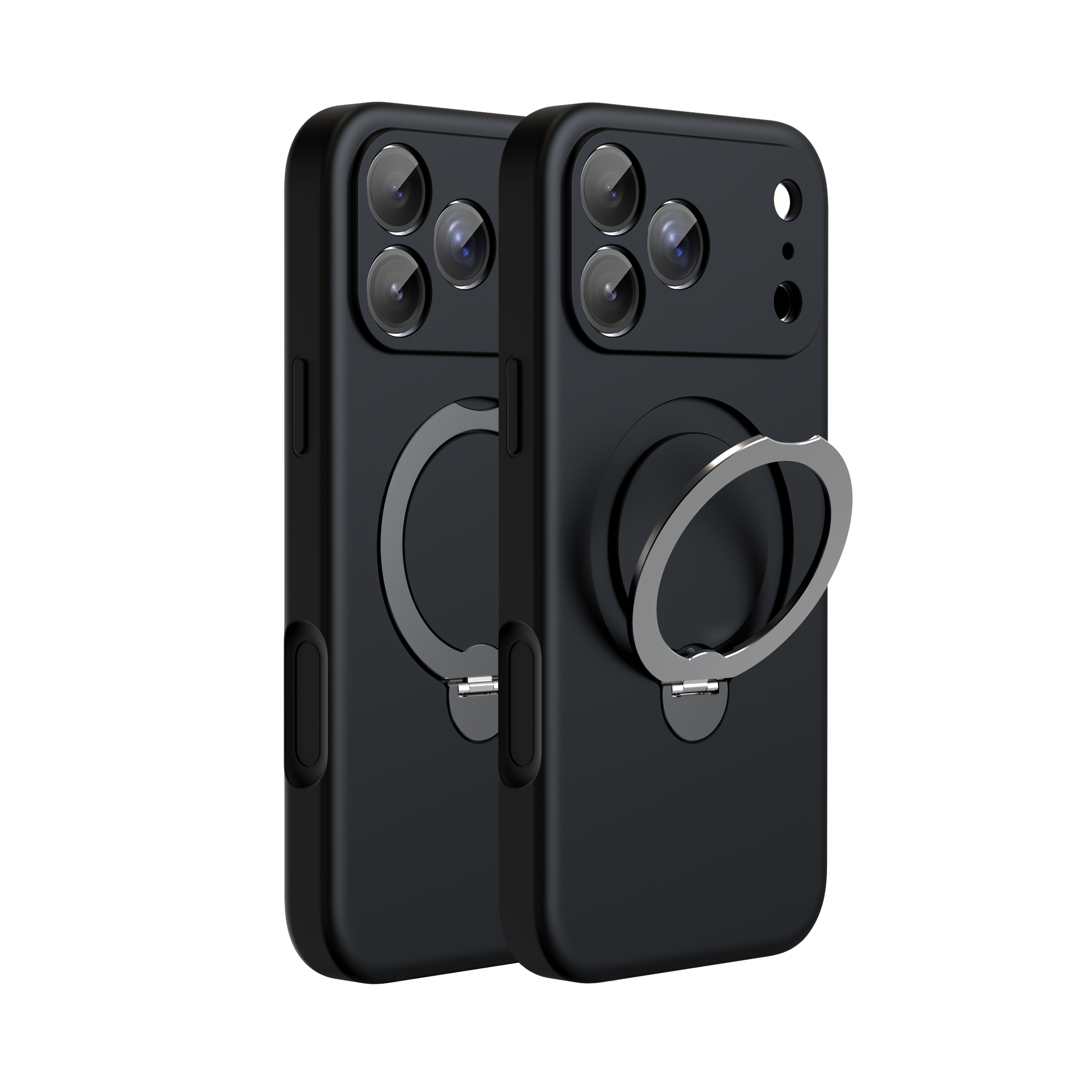 iPhone 17 pro max Silicone Case with stand