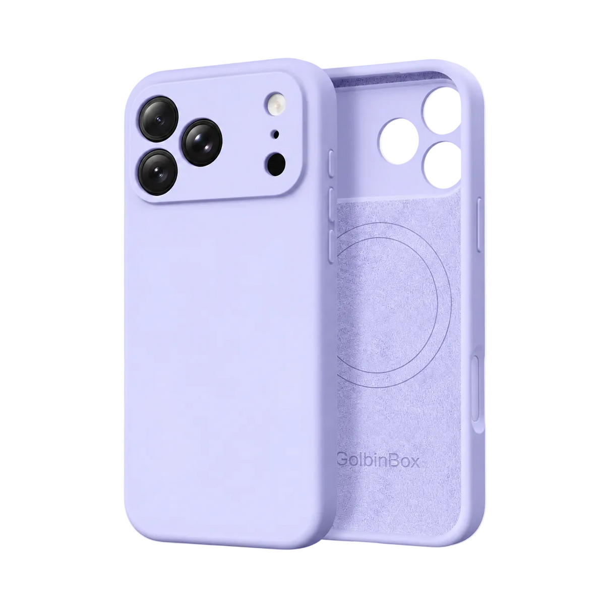 GolbinBox Magnetic for iPhone 18 Pro Case, Lilac