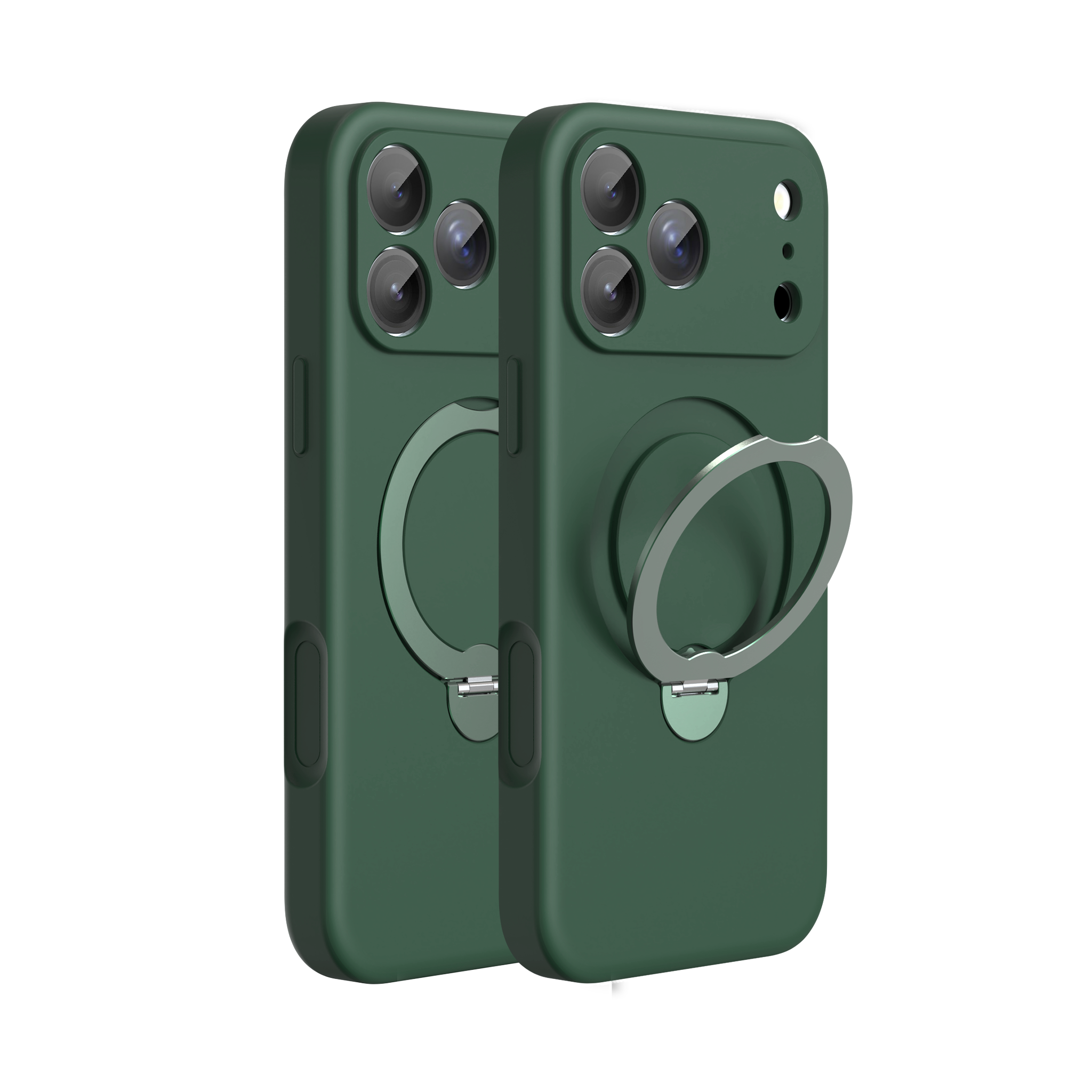 iPhone 17 pro max Silicone Case with stand