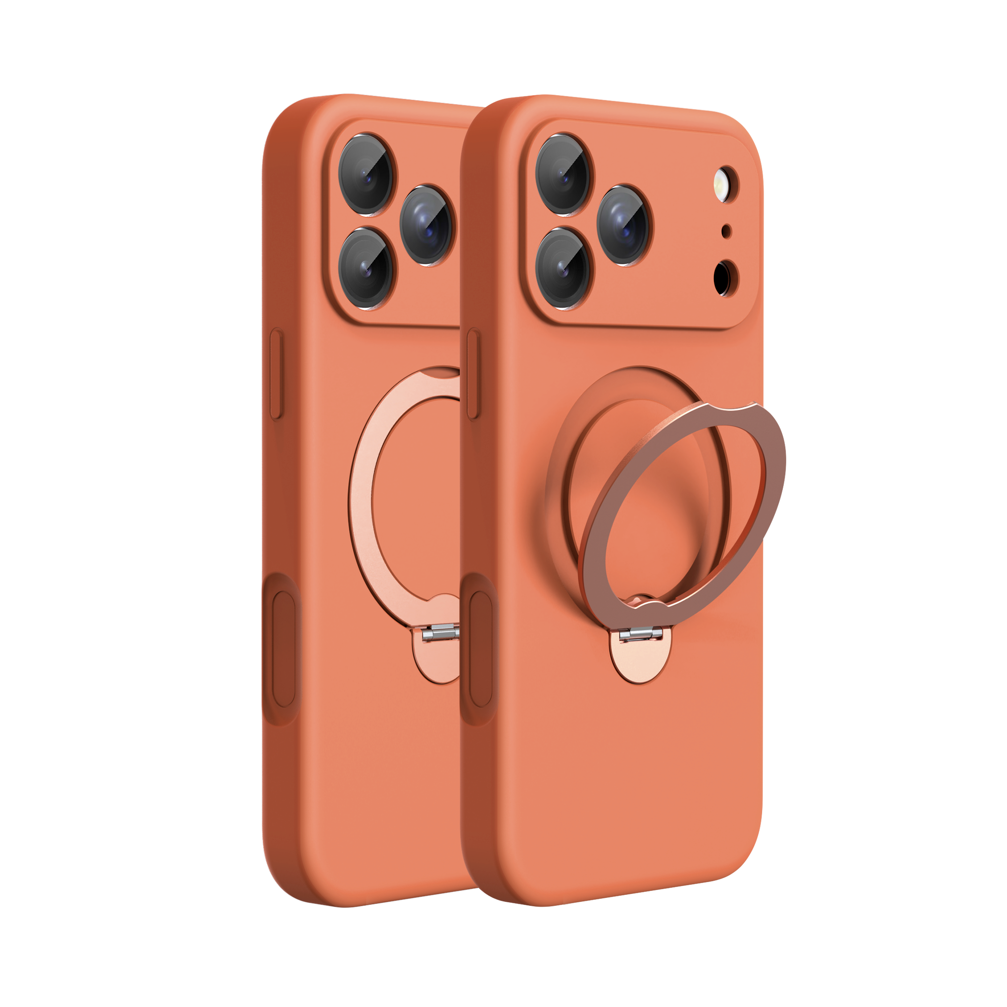 iPhone 17 pro Silicone Case with stand